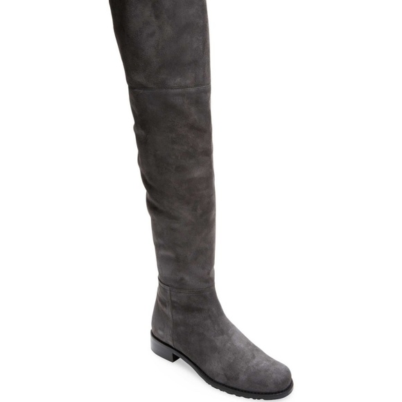 [SOLD] *NEW* Stuart Weitzman Suede OTK Boots - Picture 1 of 8